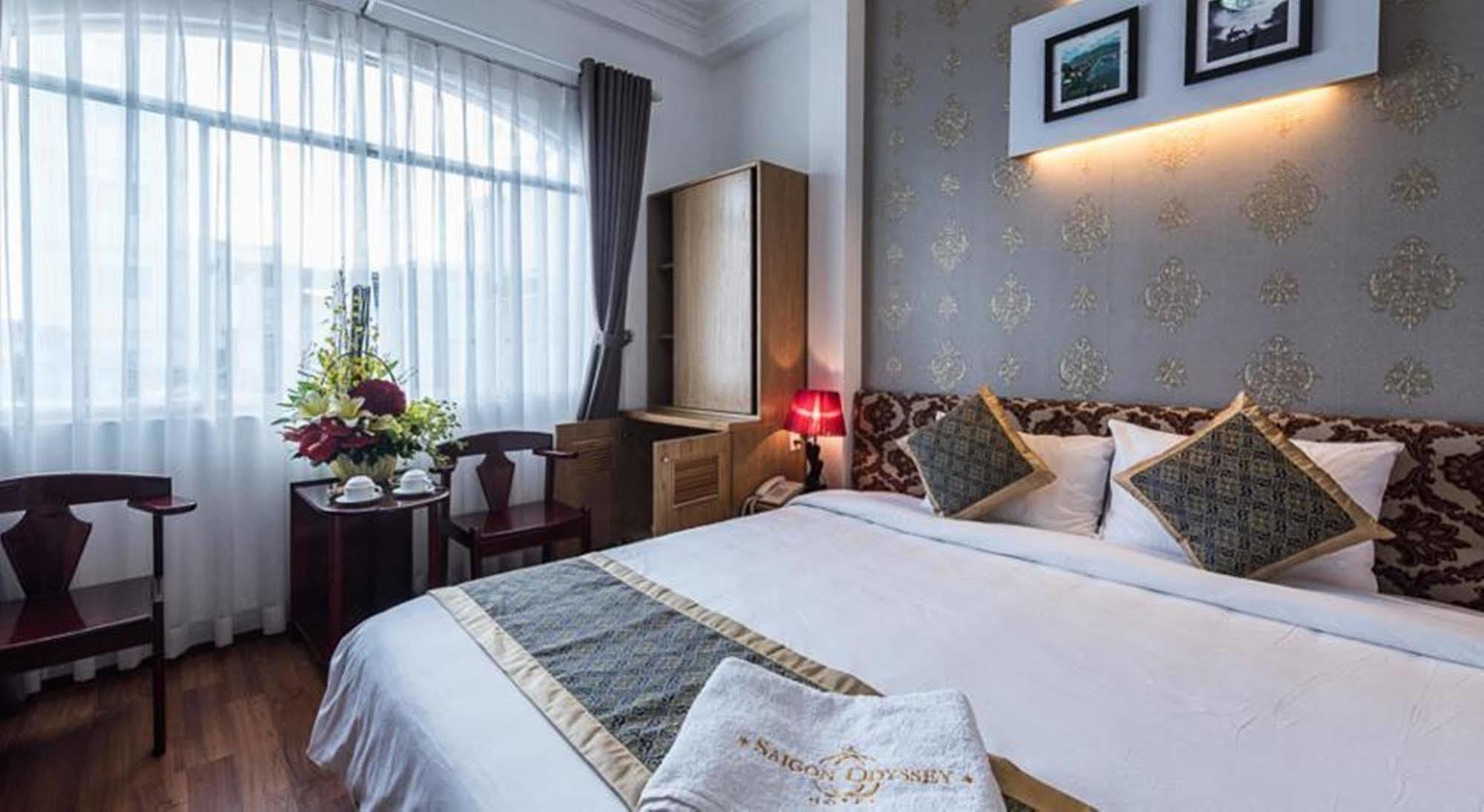 Saigon Odyssey Hotel - The Art Ho Či Minovo Město Exteriér fotografie