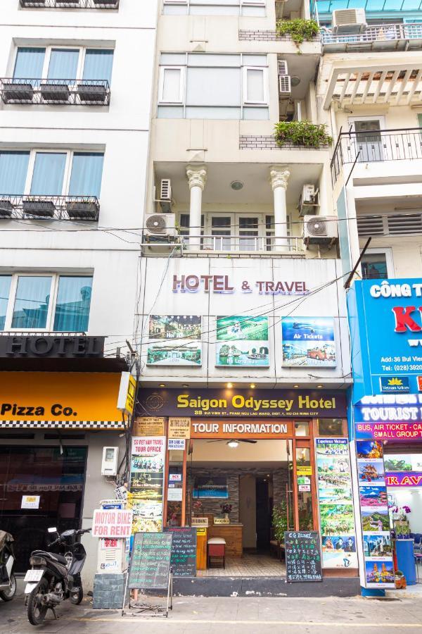 Saigon Odyssey Hotel - The Art Ho Či Minovo Město Exteriér fotografie